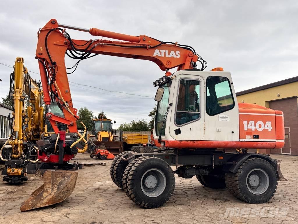 Atlas 1404 Ratasekskavaatorid