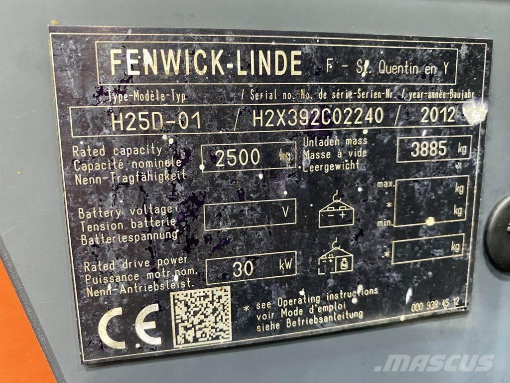 Linde H25D-01 Kahveltõstukid - muud