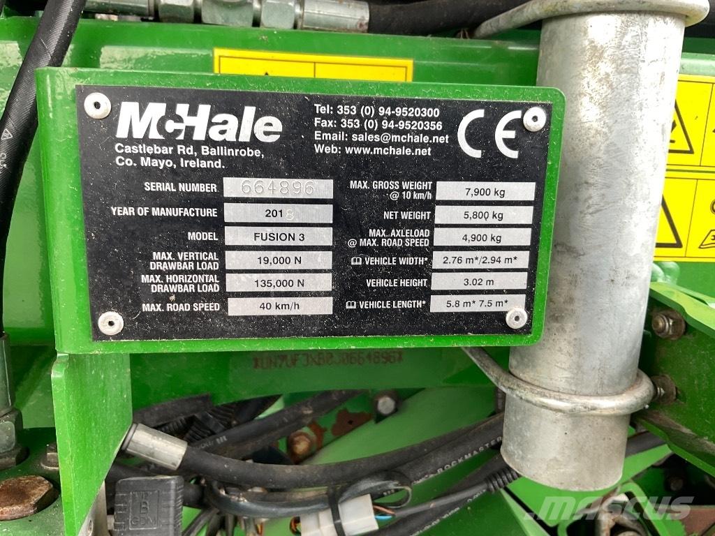McHale Fusion 3 Ruloonpressid