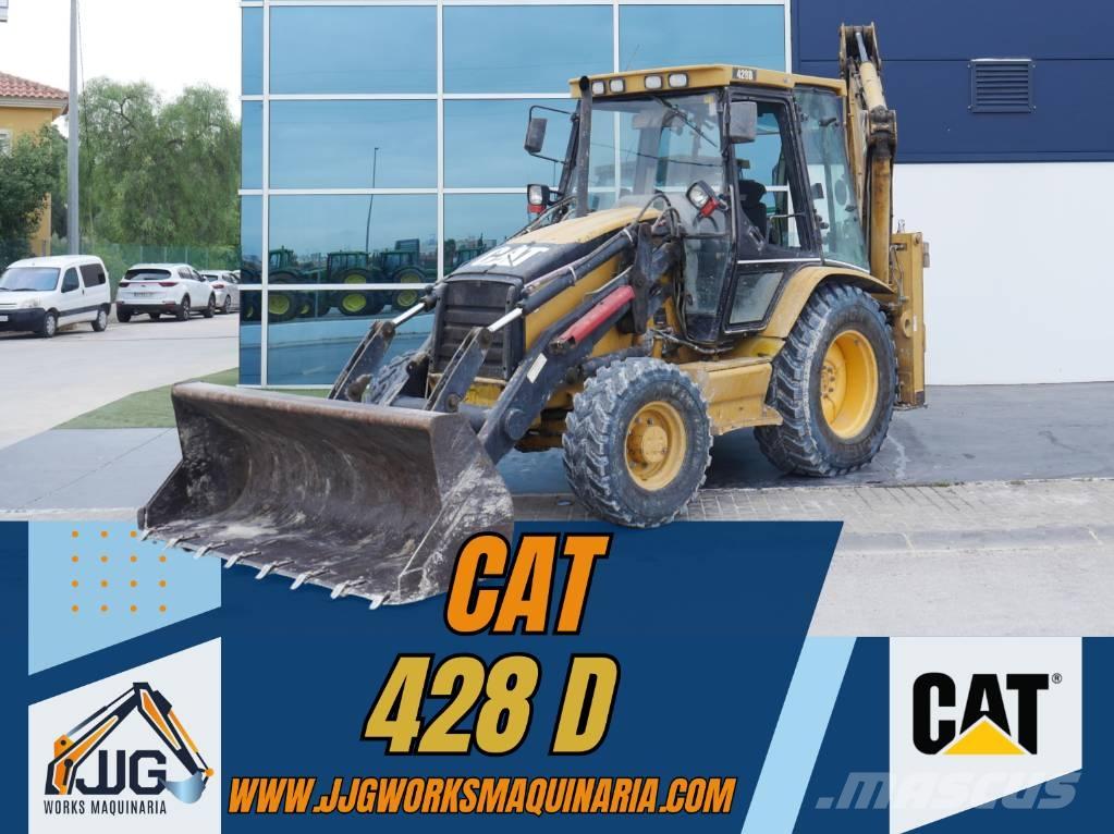 CAT 428 D Ekskavaatorlaadurid