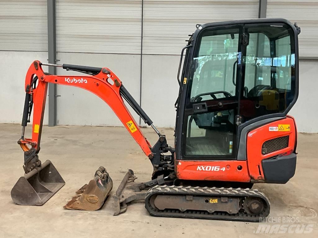 Kubota KX 016-4 Miniekskavaatorid < 7 t