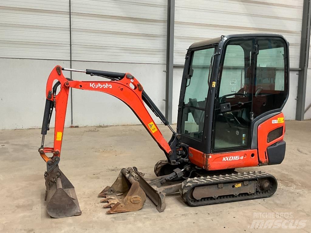 Kubota KX 016-4 Miniekskavaatorid < 7 t