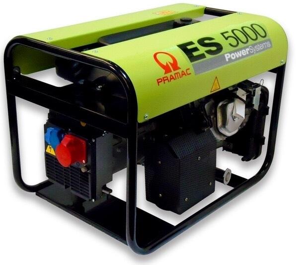 Pramac ES 5000 Bensiinigeneraatorid