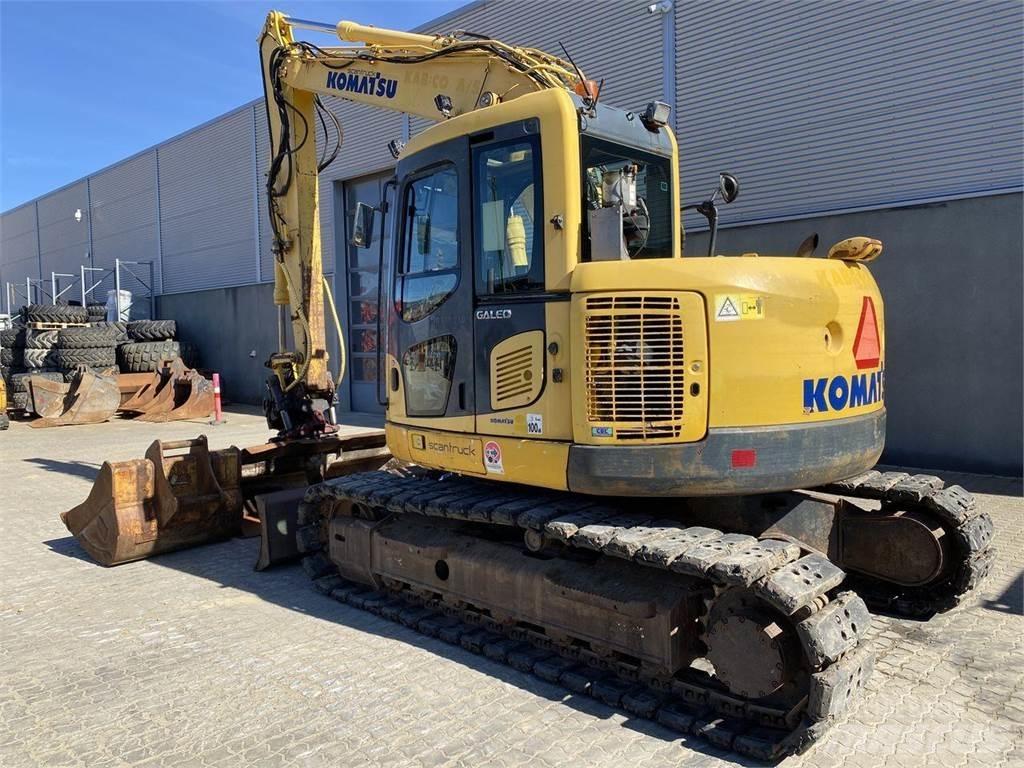Komatsu PC138US-8 Roomikekskavaatorid