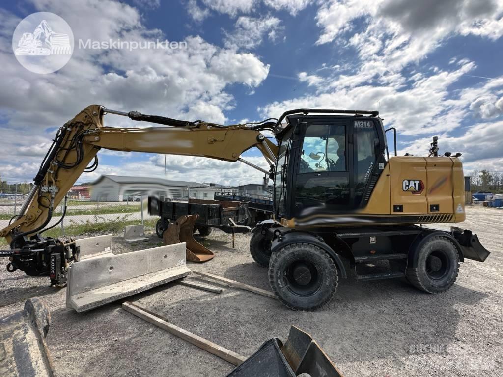 CAT M 314 Ratasekskavaatorid