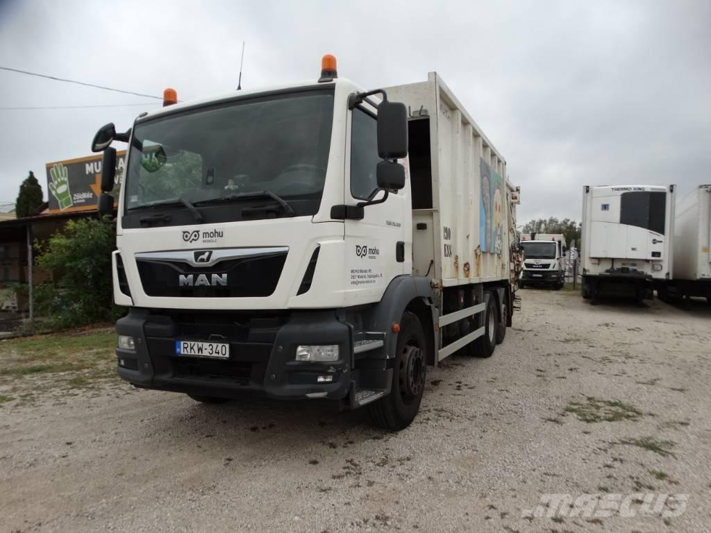 MAN TGM 26.320 Prügiautod
