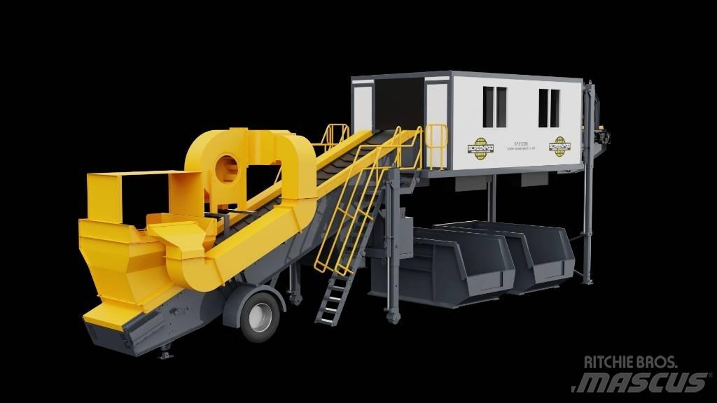 Screenpod SPS 122 M Jäätmete sorteerimisseadmed