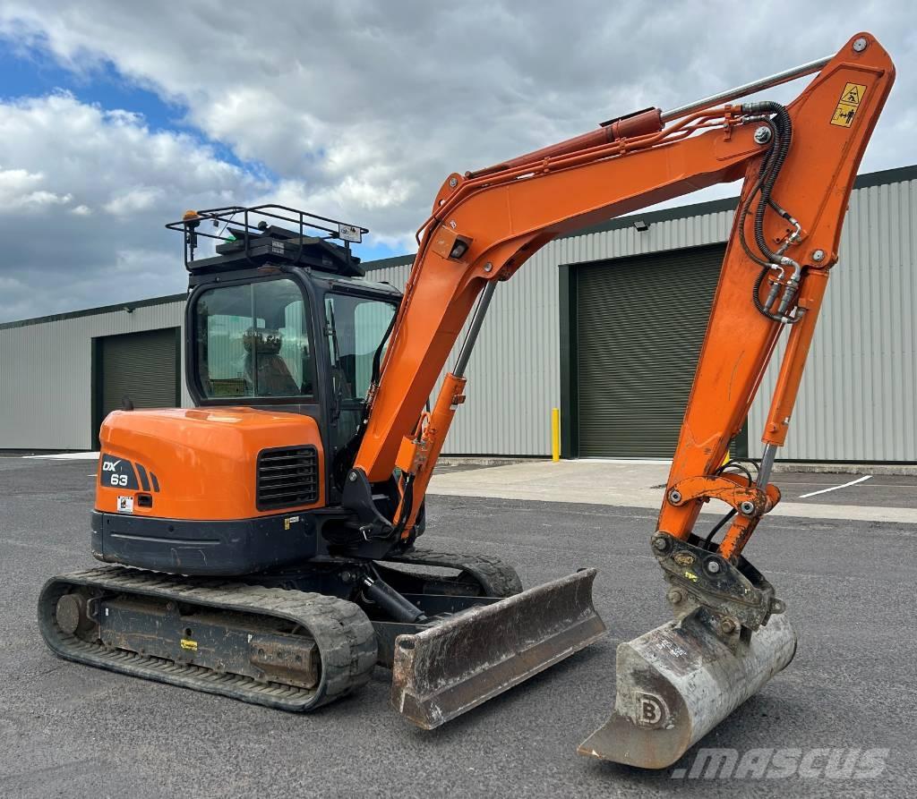Doosan DX63-3 Roomikekskavaatorid