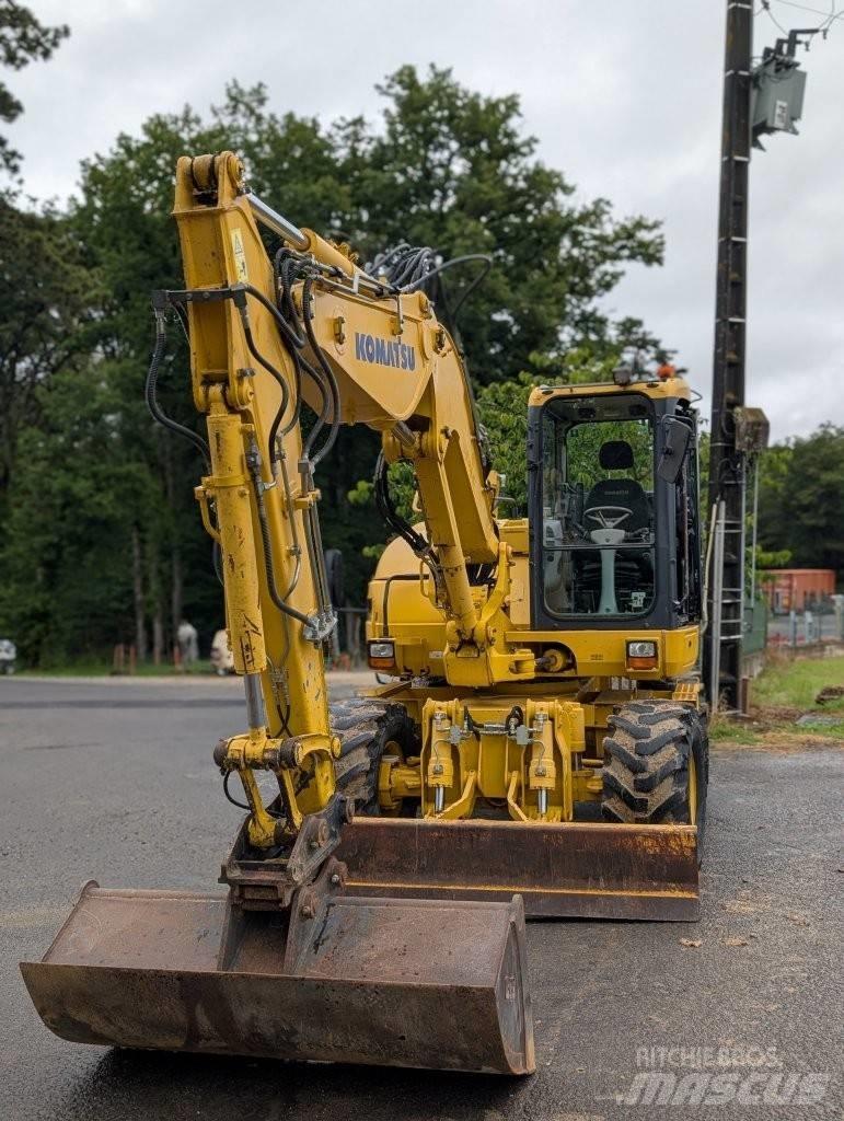 Komatsu PW 98 MR-8 Ratasekskavaatorid