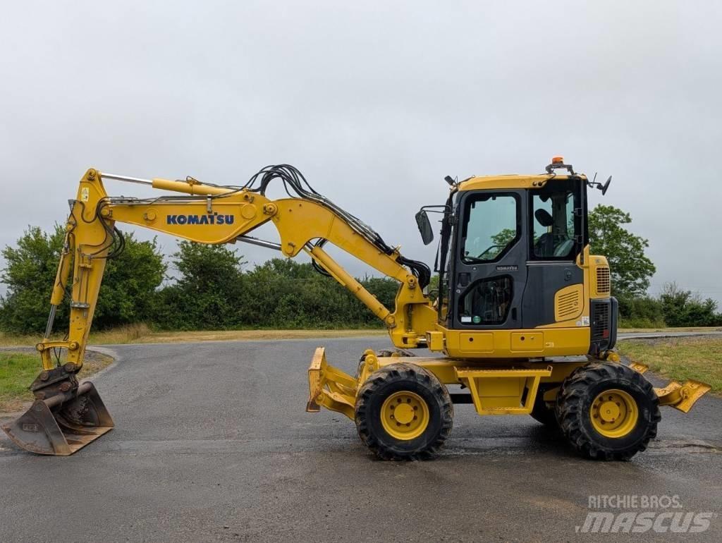 Komatsu PW 98 MR-8 Ratasekskavaatorid