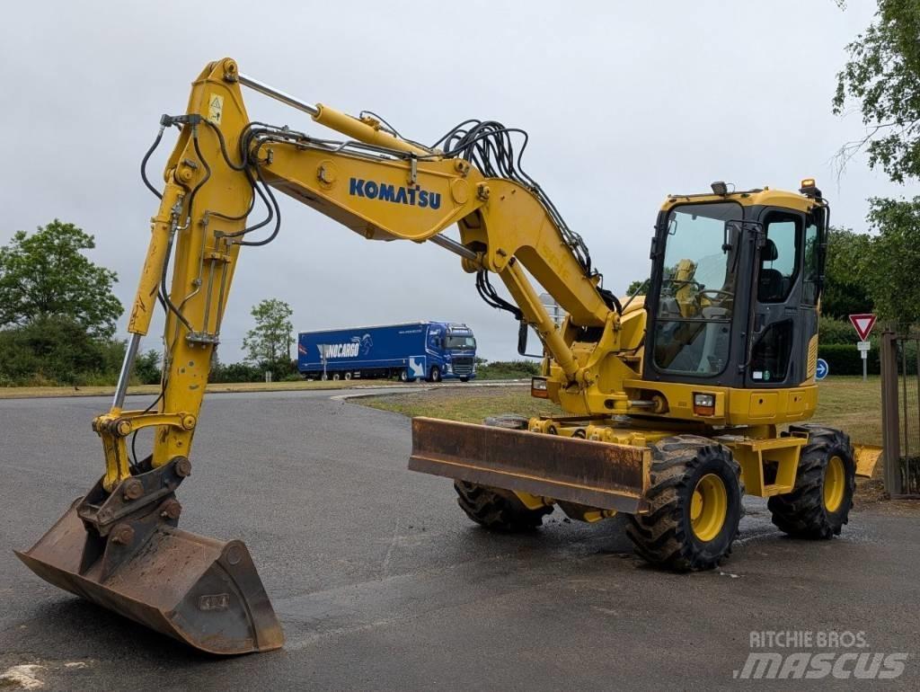 Komatsu PW 98 MR-8 Ratasekskavaatorid