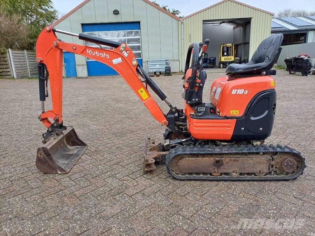Kubota U 10-3 Miniekskavaatorid < 7 t