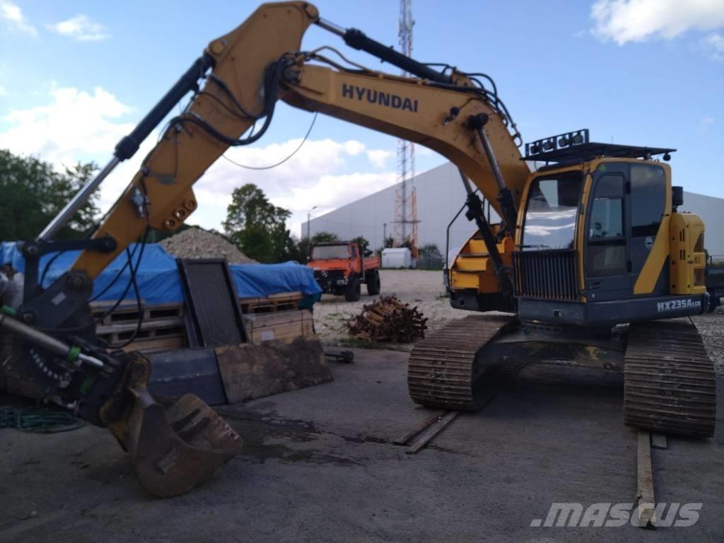 Hyundai HX 235 ALCR Roomikekskavaatorid