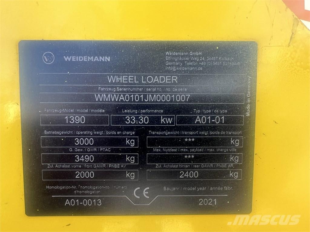 Weidemann 1390 Väikelaadurid