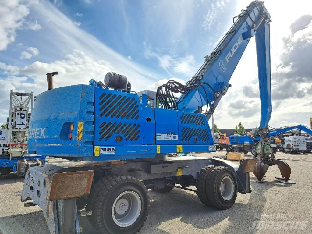 Fuchs MHL350E + Polyp Materjalikäitlusmasinad