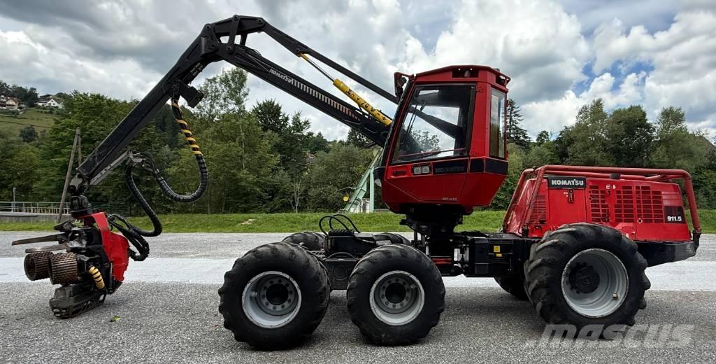 Komatsu 911.5 Harvesterid