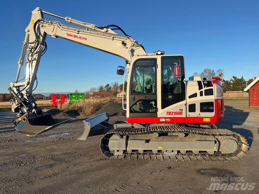 Takeuchi TB 2150 R Roomikekskavaatorid