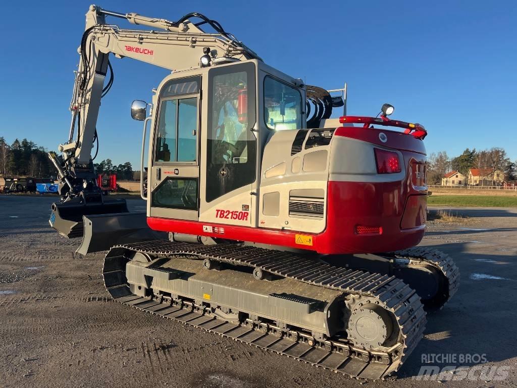 Takeuchi TB 2150 R Roomikekskavaatorid