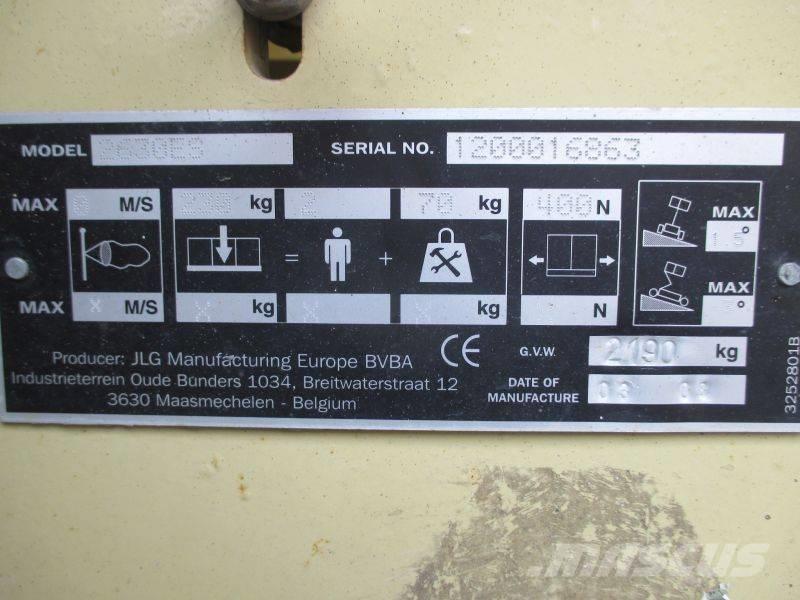 JLG 2630 ES Käärtõstukid