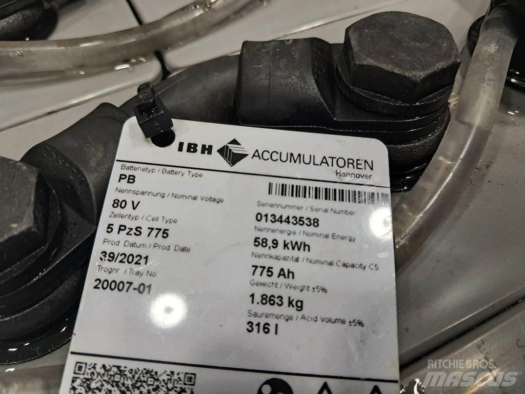  Batterij 80V 775Ah Akud