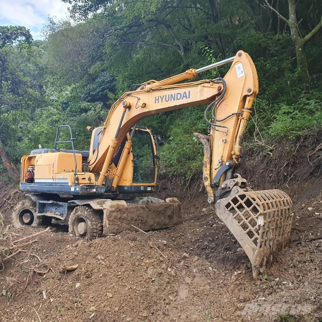 Hyundai Robex 140 W Ratasekskavaatorid