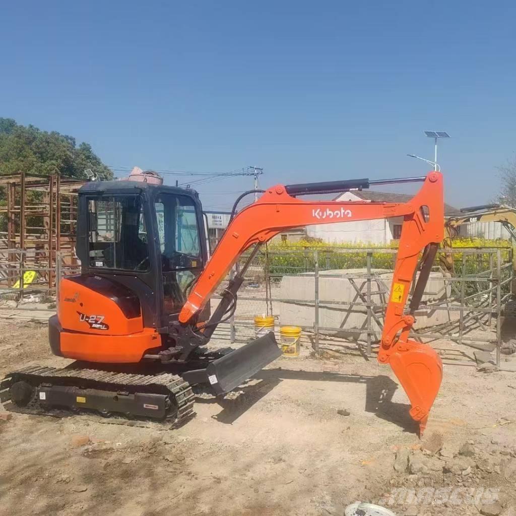 Kubota U 27 Miniekskavaatorid < 7 t