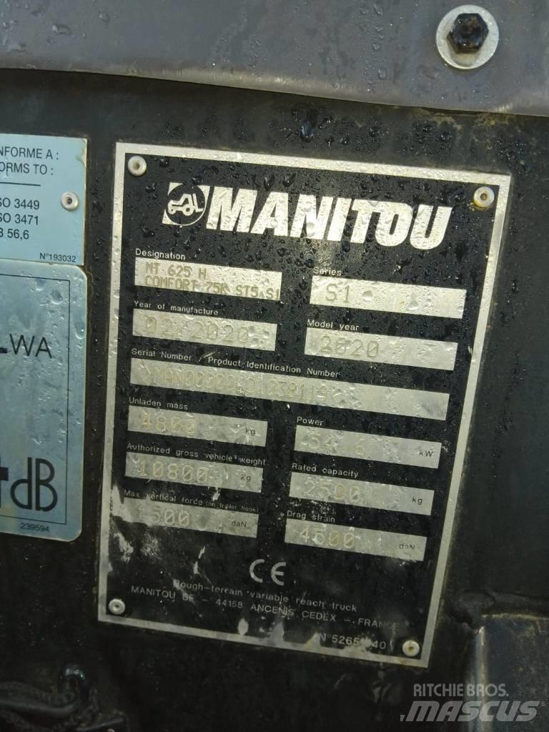 Manitou MT 625 Teleskooplaadurid