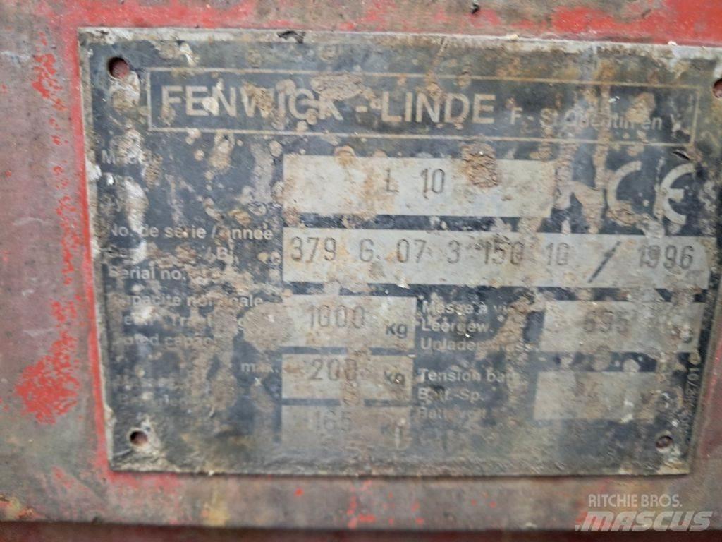 Linde L10 Järelkäidavad virnastajad