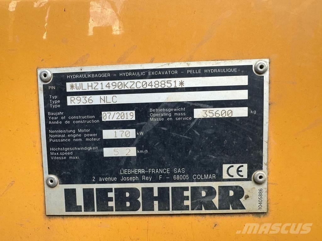 Liebherr R936 NLC Roomikekskavaatorid