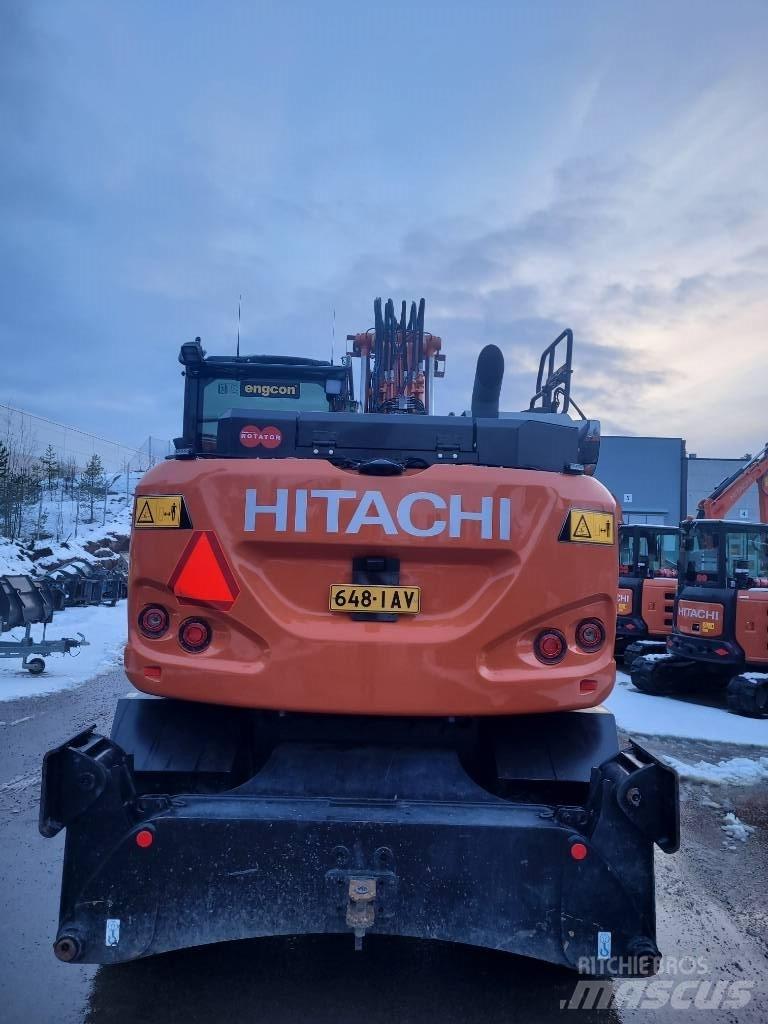 Hitachi ZX155W-7 2P Ratasekskavaatorid