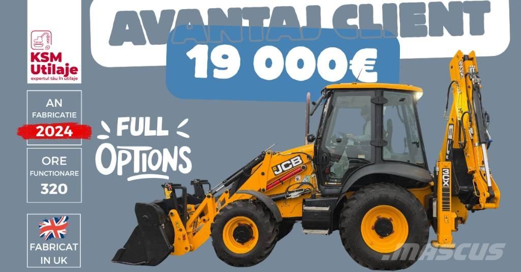 JCB 3 CX Ekskavaatorlaadurid