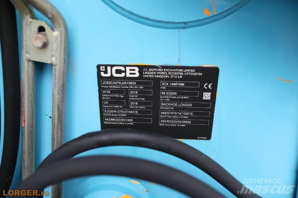 JCB 3 CX 14 Ekskavaatorlaadurid