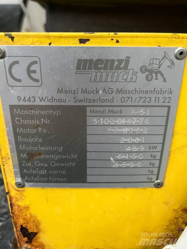 Menzi Muck A51 Muud ekskavaatorid