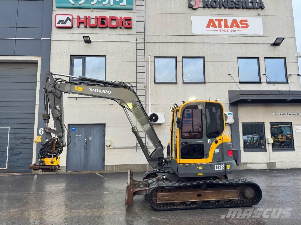 Volvo ECR 88 Väikeekskavaatorid 7t-12t