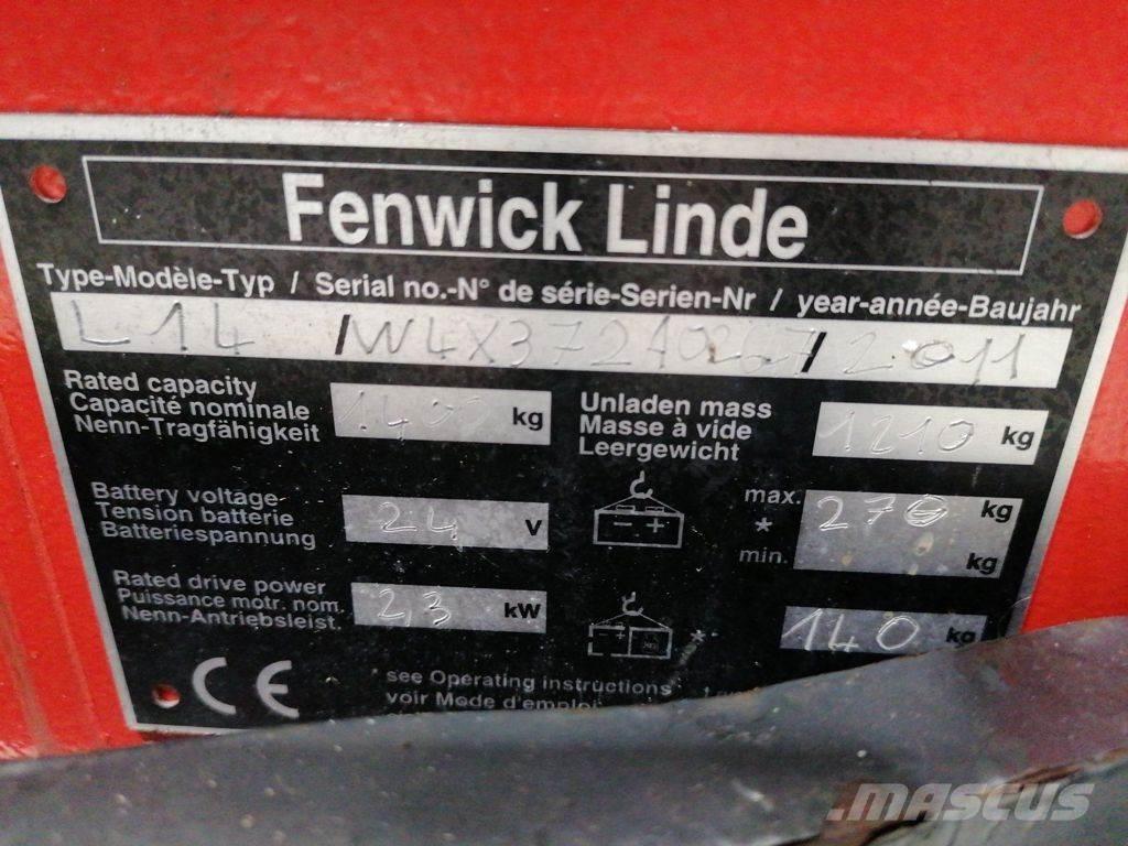 Linde L14 Järelkäidavad virnastajad