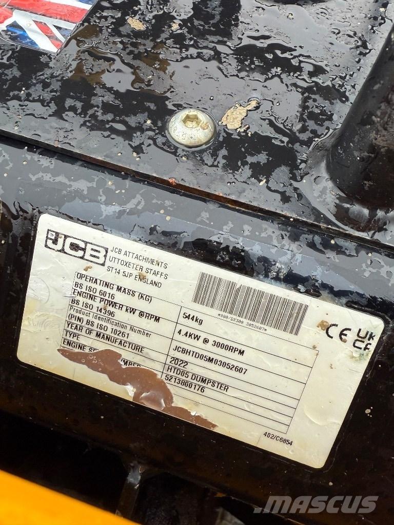 JCB HT D5 Roomikkallurid