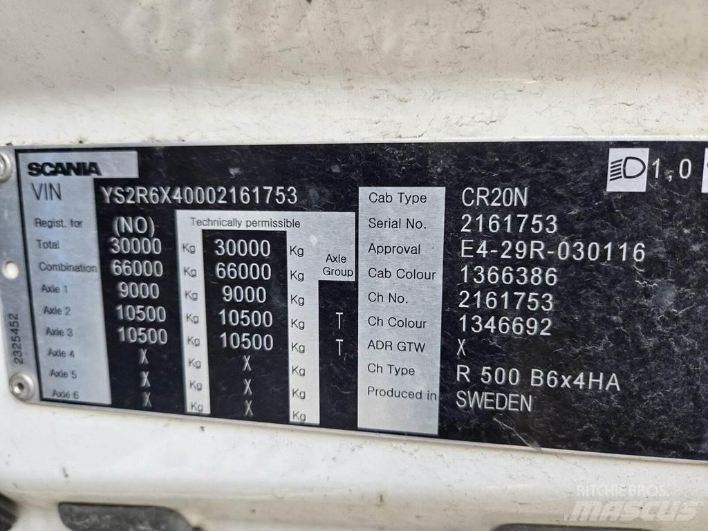 Scania R500 6X4 Kallurid