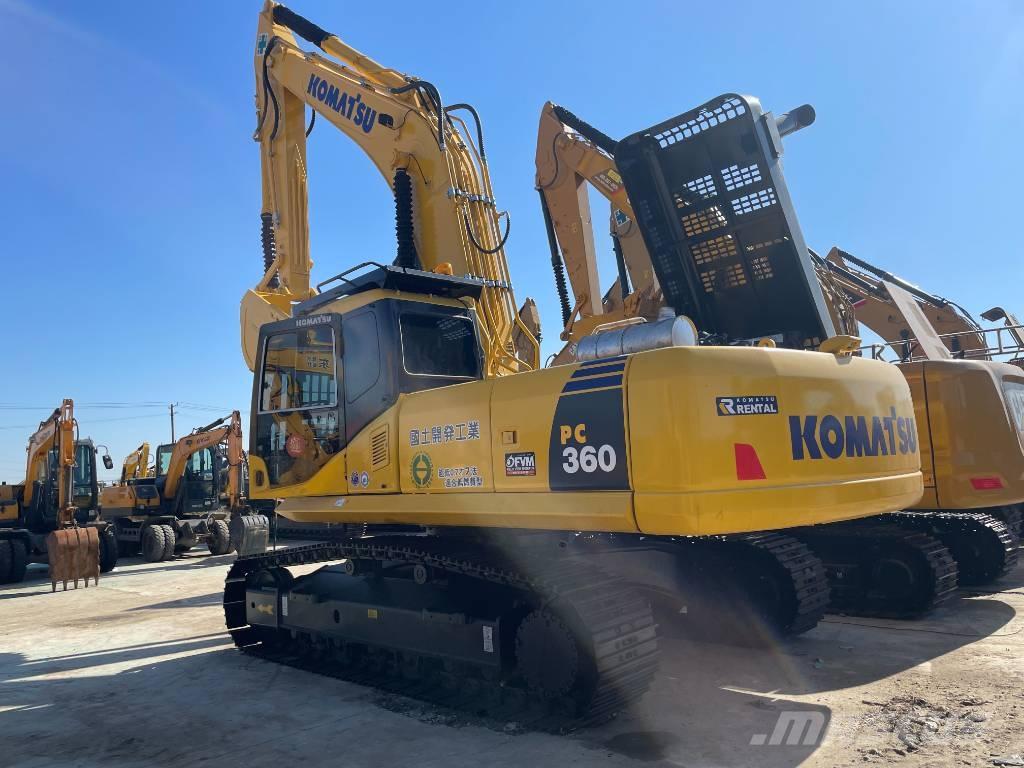Komatsu PC 360 Roomikekskavaatorid