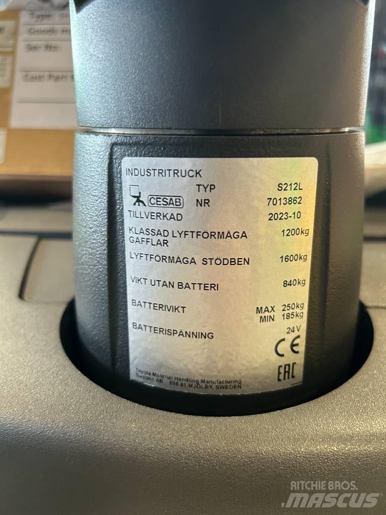 Cesab S 212 L Järelkäidavad virnastajad