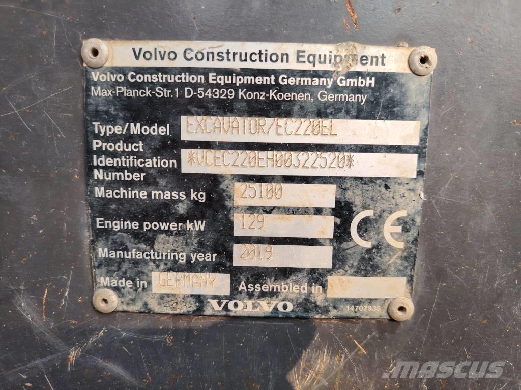 Volvo EC 220 E Roomikekskavaatorid