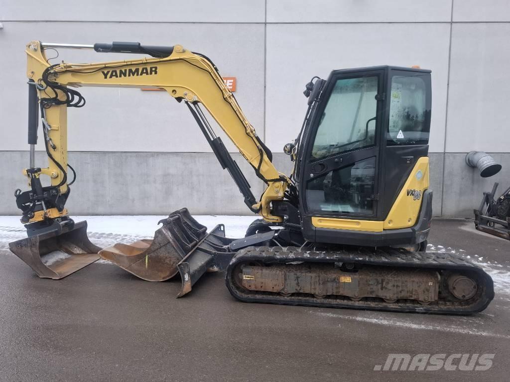 Yanmar Vio 80-1A Väikeekskavaatorid 7t-12t