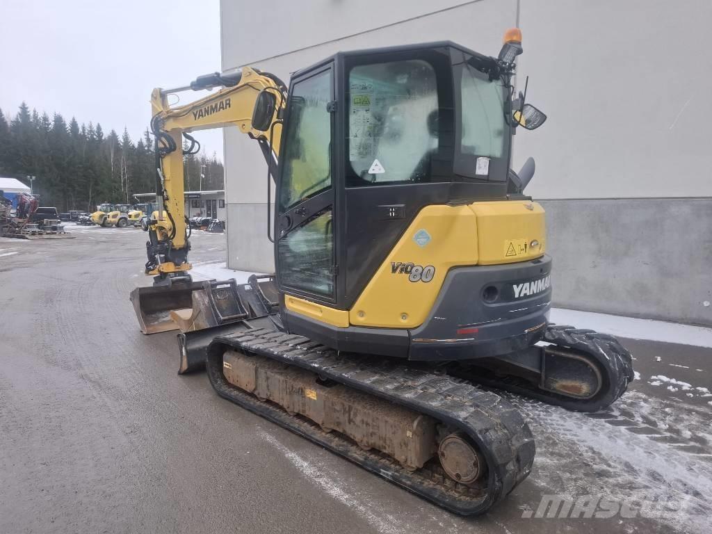 Yanmar Vio 80-1A Väikeekskavaatorid 7t-12t