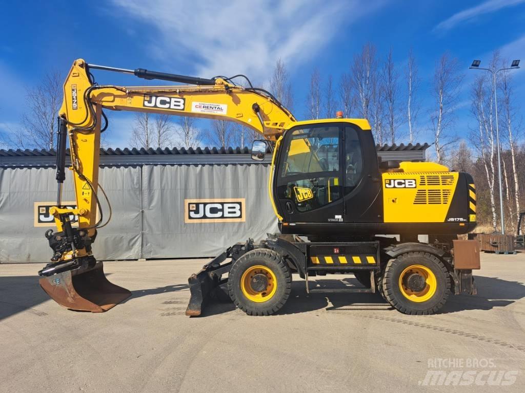 JCB JS 175 W Ratasekskavaatorid