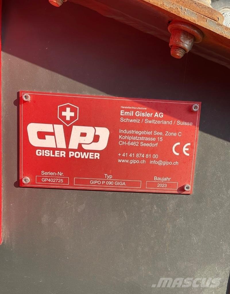 GIPO P090 GIGA Iseliikuvad purustid