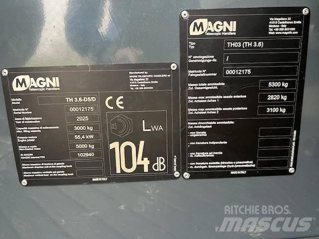 Magni TH 3.6 Teleskooplaadurid