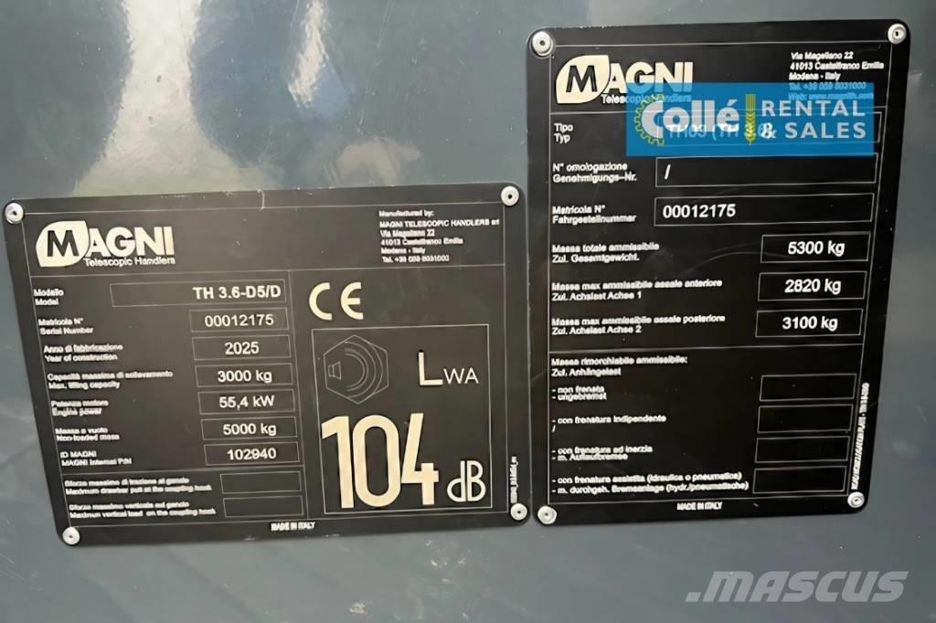 Magni TH 3.6 | 2025 Teleskooplaadurid
