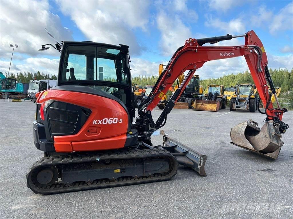 Kubota KX060-5 Miniekskavaatorid < 7 t