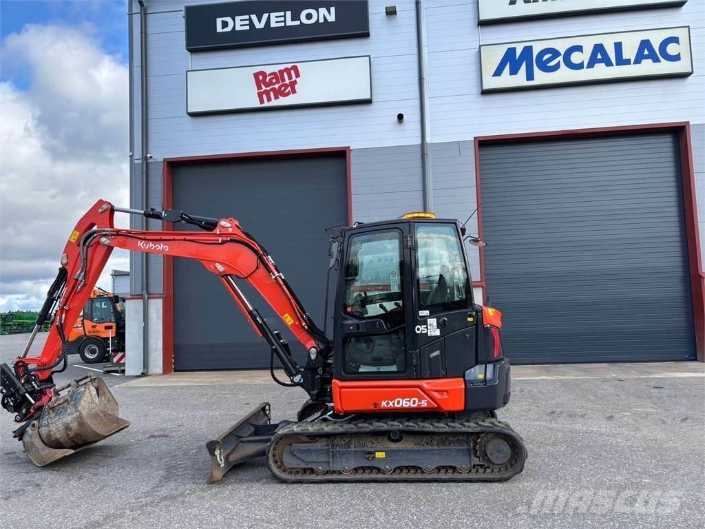 Kubota KX060-5 Miniekskavaatorid < 7 t