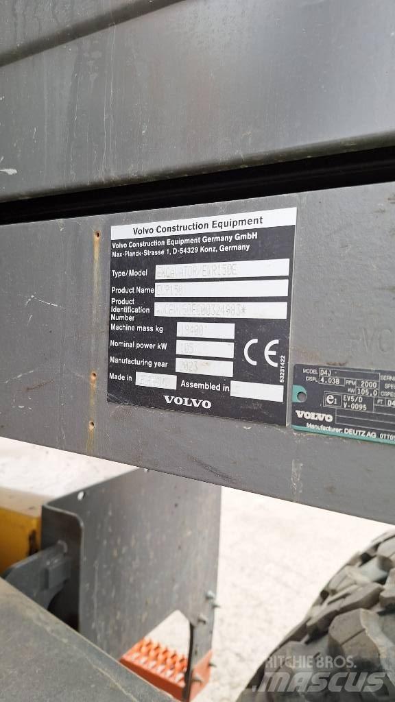 Volvo EWR 150 Ratasekskavaatorid