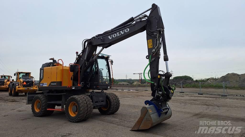 Volvo EWR 150 Ratasekskavaatorid